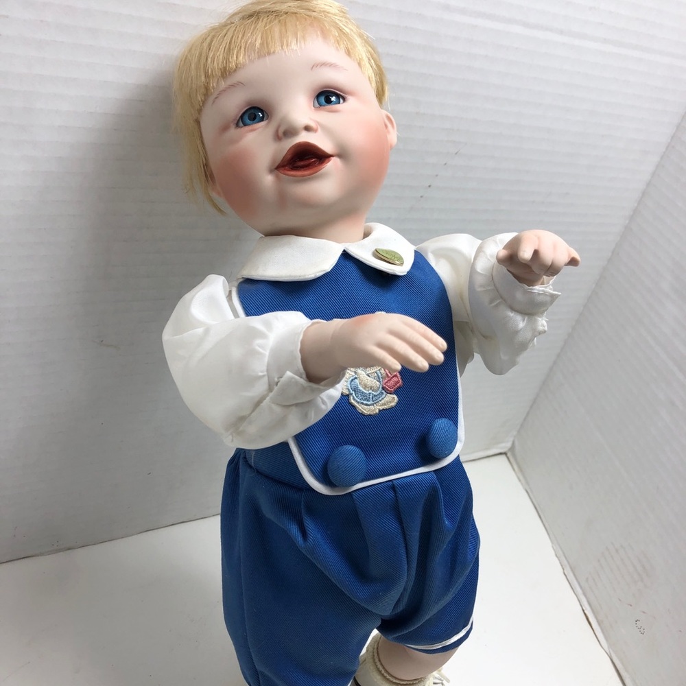 Ashton Drake Porcelain Doll Yolanda Bello Easter Boy